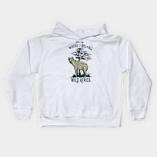 Wild Africa - Hyena Kids Hoodie